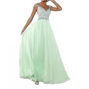 NEW TIFFANY DESIGNS women's prom dress in mint